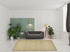 8' x 11' Tan Ivory and Taupe Hand Woven Area Rug