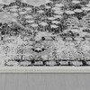8' x 11' Black Oriental Area Rug
