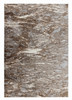 8' x 11' Brown Abstract Polypropylene Area Rug