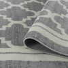 8' x 11' Grey Moroccan Area Rug