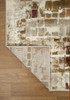 8' x 11' Natural Abstract Dhurrie Area Rug