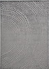 8' x 11' Gray Silver and Ivory Abstract Stain Resistant Area Rug