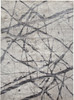 8' x 11' Taupe Gray and Ivory Abstract Stain Resistant Area Rug