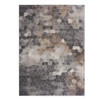 8' x 11' Beige Cobblestone Pattern Area Rug