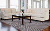 8' x 11' Gray Abstract Stain Resistant Area Rug