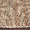 4' Classic Simple Natural Jute Area Rug