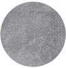6' Round Grey Heather Plain Indoor Area Rug