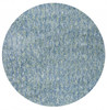 6' Seafoam Heather Round Indoor Shag Rug