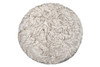 6' x 6' Ombre Chocolate Round Faux Fur Washable Non Skid Area Rug