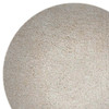 8' Round Polyester Ivory Area Rug