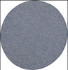 8' Navy Blue Round Power Loom Area Rug