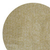 8' Round Polyester Yellow Heather Area Rug