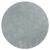 8' Round Polyester Blue Heather Area Rug