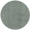 8' Round Polyester Slate Area Rug