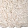 6' x 6' Ombre Tan Faux Fur Washable Non Skid Area Rug