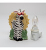 Zebra Plug-in Porcelain Night Light