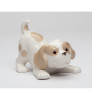 Playful Dog Porcelain Sculpture