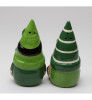 St. Patrick Gnomes Porcelain Salt and Pepper Shakers, Set of 4