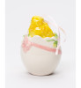 Easter Egg with Chicks Christmas Tree Ornaments, Set of 2