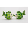 St. Patrick Very Fishy Porcelain Salt and Pepper Shakers, Set of 4