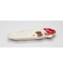 African American Santa Porcelain Candy Dishes, Set of 2