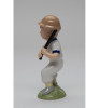 Baseball Boy Porcelain Figurine Sculpture