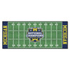 30" x 72" Michigan Wolverines 2023 National Champions Football Field Rectangle Runner Mat