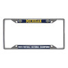 Michigan Wolverines 2023 National Champions Chrome License Plate Frame