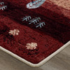 4' x 5' Brushfire Autumnscape Rectangle Nylon Area Rug