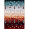 5' x 8' Brushfire Autumnscape Rectangle Nylon Area Rug