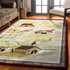5' x 8' Summer Fields Quilt Rectangle Nylon Area Rug
