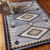 3' x 4' Interwoven Old Wools Rectangle Scatter Nylon Area Rug