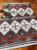 4' x 5' Pathways Dusty Brown Rectangle Nylon Area Rug