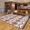 8' x 11' Pathways Natural Rectangle Nylon Area Rug