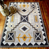 3' x 4' Rain Giver Obsidian Rectangle Scatter Nylon Area Rug
