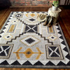3' x 4' Rain Giver Obsidian Rectangle Scatter Nylon Area Rug