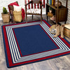 3' x 4' Patriot Old Glory Rectangle Scatter Nylon Area Rug