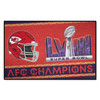 19" x 30" Kansas City Chiefs Super Bowl LVIII AFC Championship Starter Mat