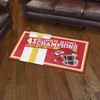 3' x 5' Kansas City Chiefs 4x Super Bowl Champs Dynasty Red Rectangle Rug