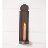 Slim Colonial Tin Candle Sconce