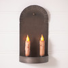2-Candle Colonial Sconce