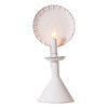 Wired Accent Light on Cone in Rustic White