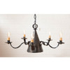 Small Sturbridge Chandelier in Kettle Black