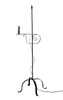 Wrought Iron Floor Lamp with Flame Tip