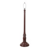 Brinton House Floor Lamp Base in Rustic Red