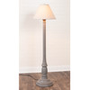 Brinton House Floor Lamp in Earl Gray with Linen Fabric Shade