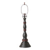 Davenport Wood Table Lamp Base in Rustic Black