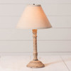 Gatlin Wood Table Lamp in Hartford Buttermilk with Fabric Linen Shade