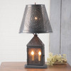 Harbor Lamp with Chisel Shade in Kettle Black