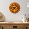 Lighthouse Baltic Birch and Metal Tableau Wall Clock